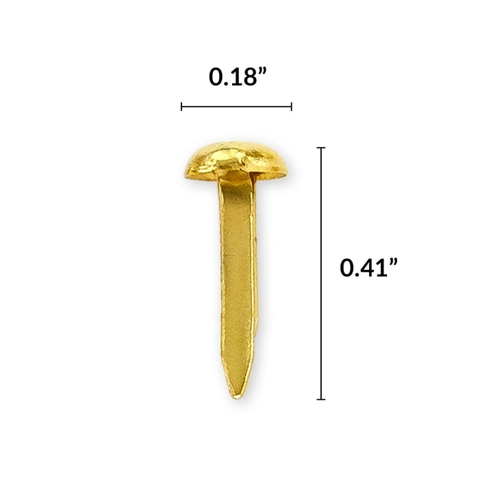 Embellishments Mini Gold Brads