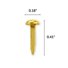 Embellishments Mini Gold Brads