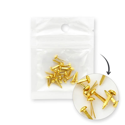 Embellishments Mini Gold Brads