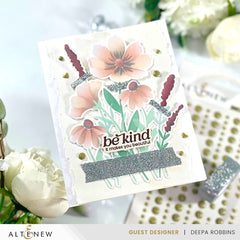 Embellishments Moonlit Silver Glitter Tape