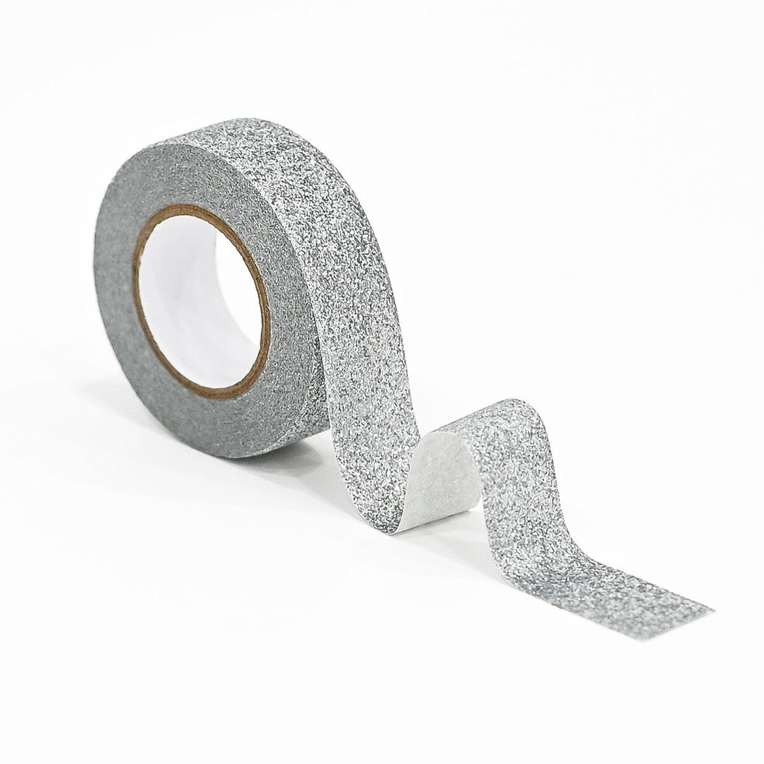 Embellishments Moonlit Silver Glitter Tape