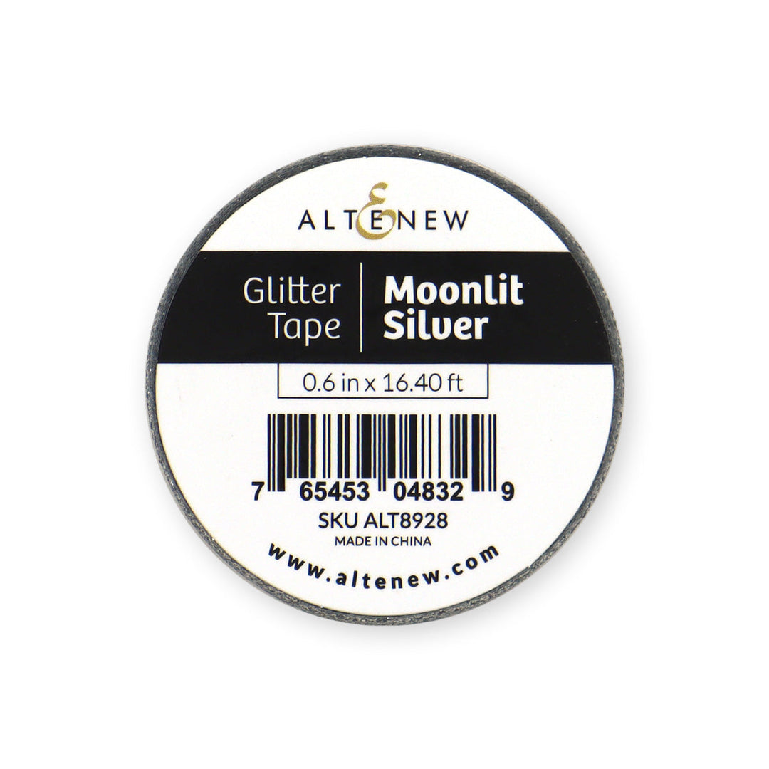 Embellishments Moonlit Silver Glitter Tape