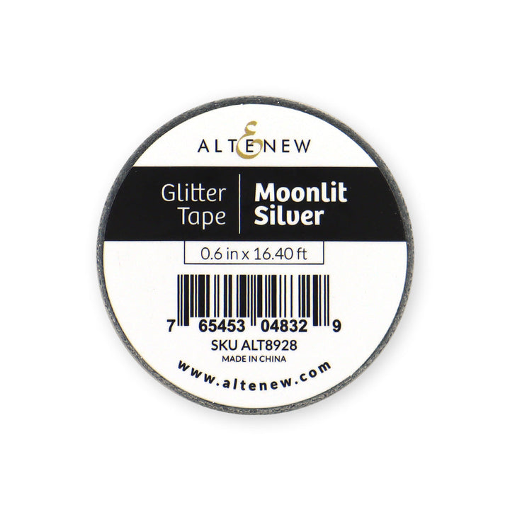 Embellishments Moonlit Silver Glitter Tape