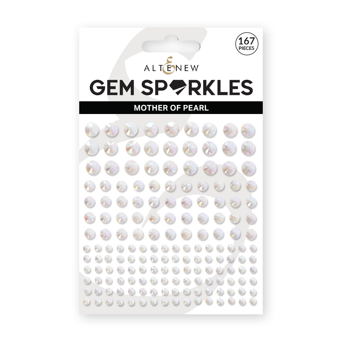 Embellishments Mother of Pearl Gem Sparkles