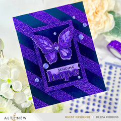 Embellishments Mystic Purple Glitter Tape