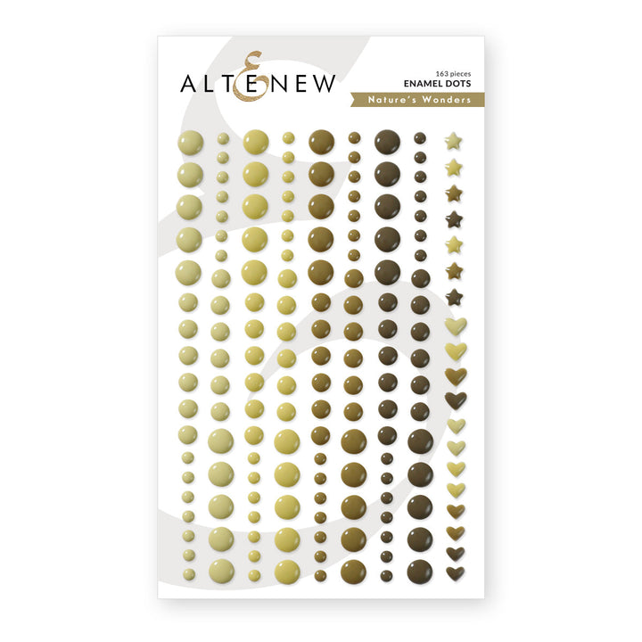 Embellishments Nature's Wonders Enamel Dots