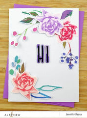 Embellishments Our Family 6 X 12 Chipboard Alphabet Stickers