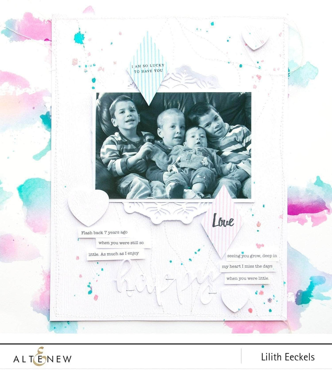 Embellishments Our Family Cardstock Die Cuts