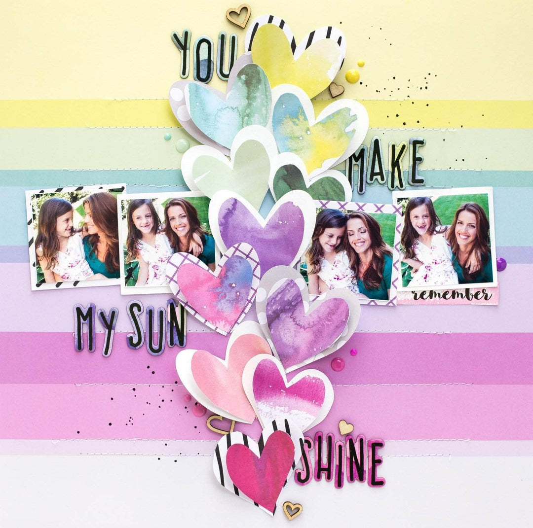 Embellishments Our Family Wooden Veneers