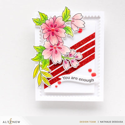 Embellishments Passion Poppy Enamel Dots