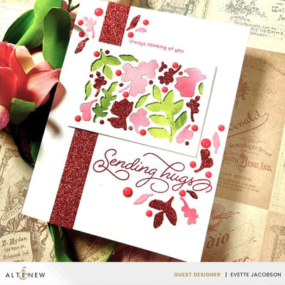 Embellishments Passion Poppy Enamel Dots