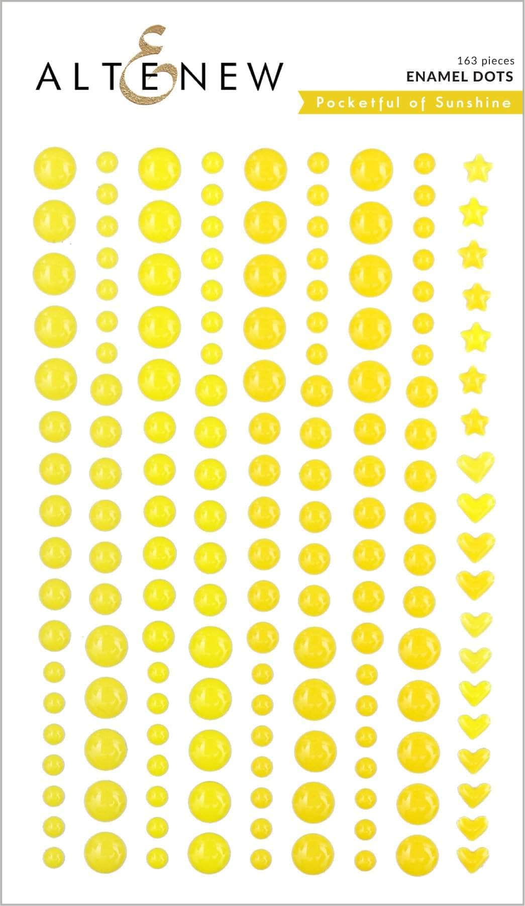 Embellishments Pocketful of Sunshine Enamel Dots