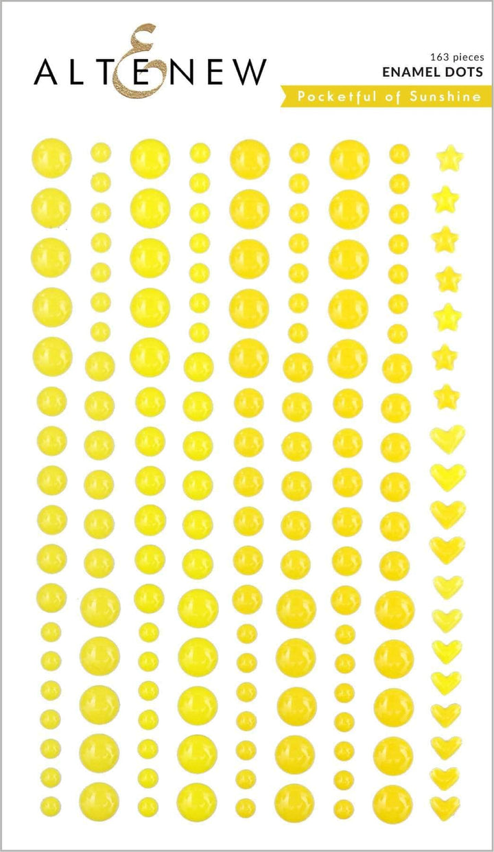 Embellishments Pocketful of Sunshine Enamel Dots