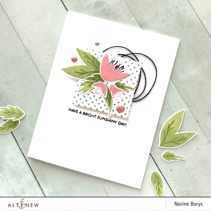 Embellishments Red Cosmos Enamel Dots