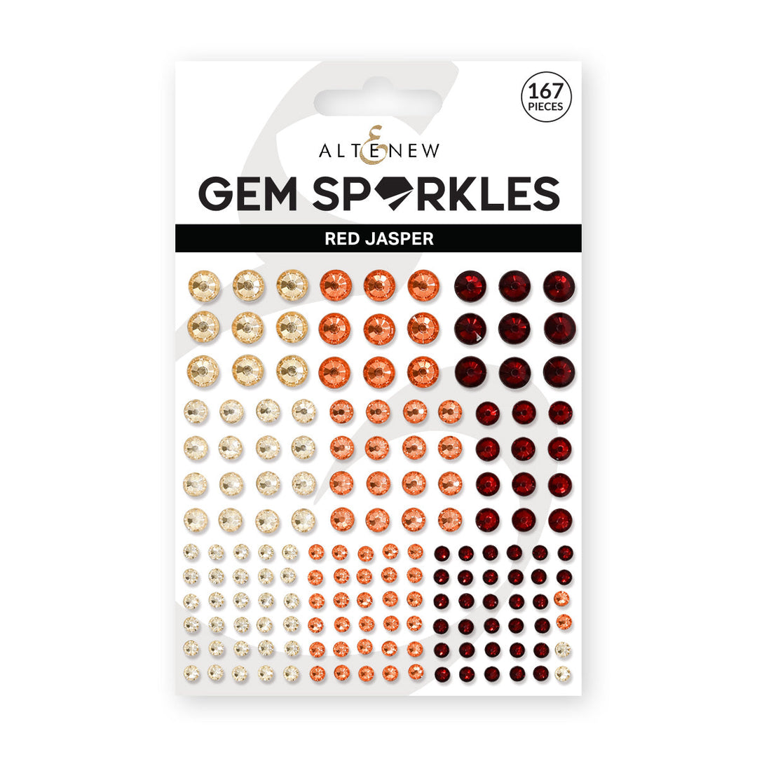 Embellishments Red Jasper Gem Sparkles