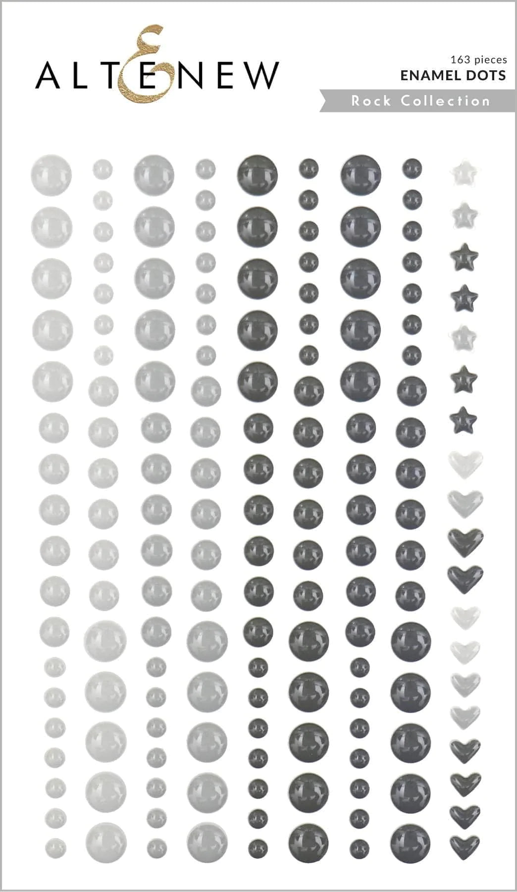 Embellishments Rock Collection Enamel Dots
