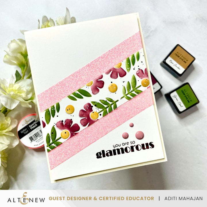 Embellishments Sandy Blush Enamel Dots