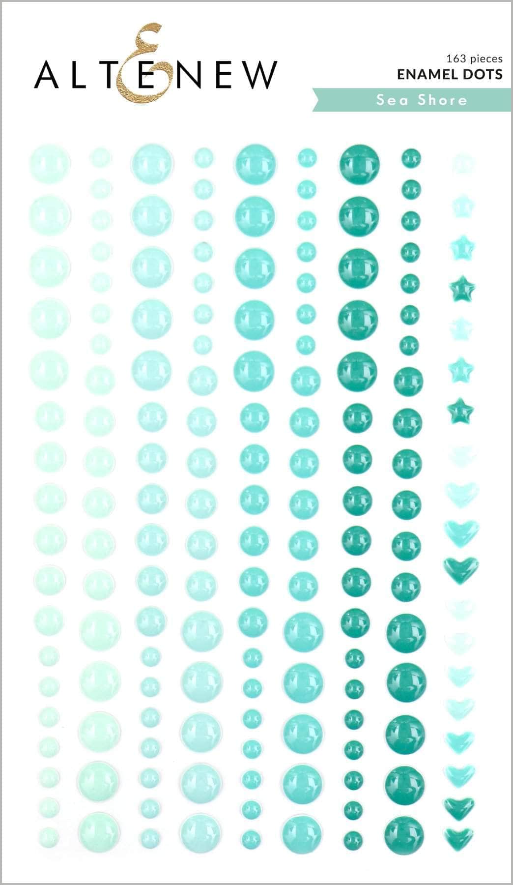 Embellishments Sea Shore Enamel Dots