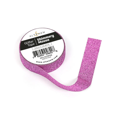 Embellishments Shimmery Mauve Glitter Tape