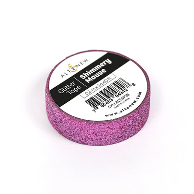 Embellishments Shimmery Mauve Glitter Tape