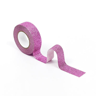 Embellishments Shimmery Mauve Glitter Tape