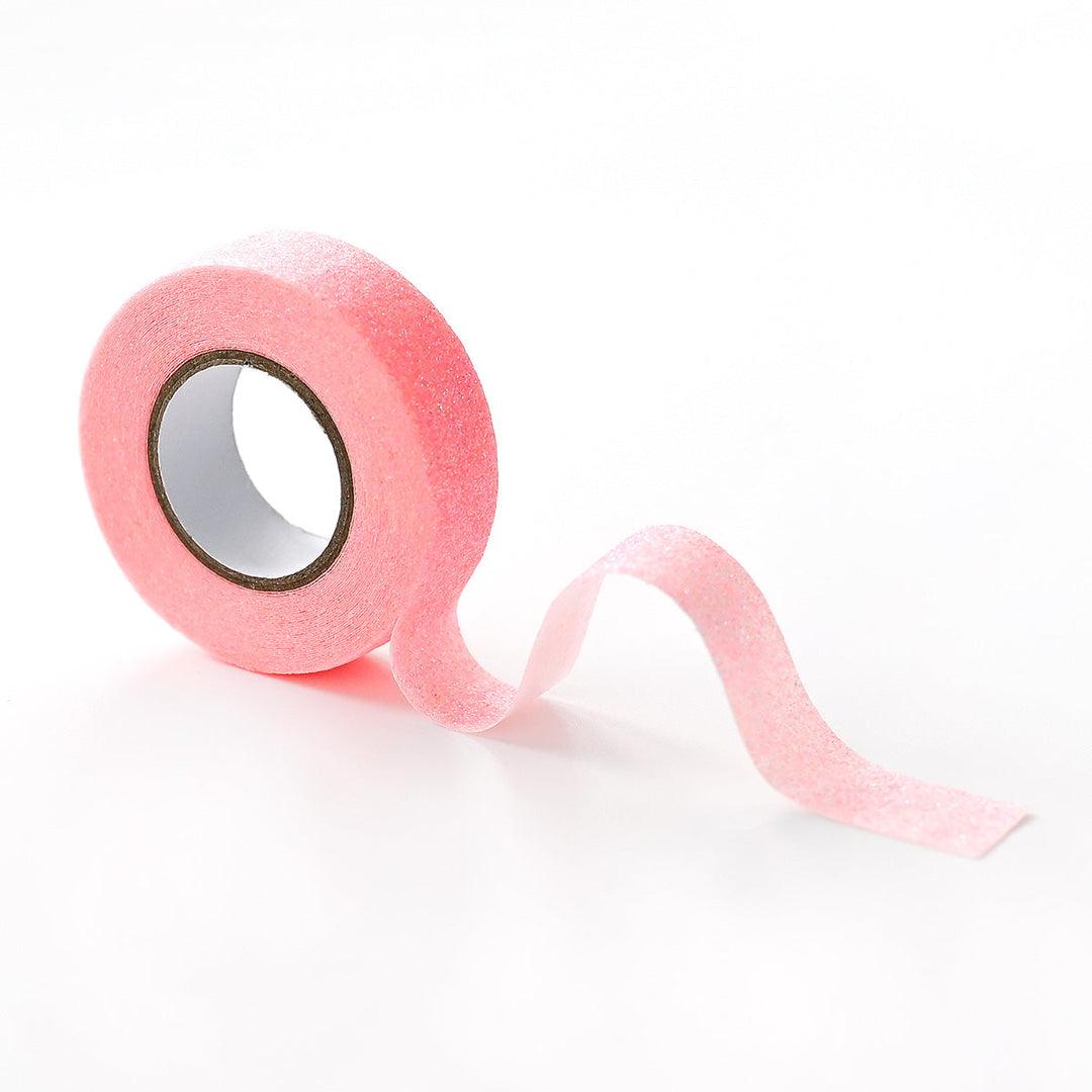 Embellishments Sparkling Peach Glitter Tape