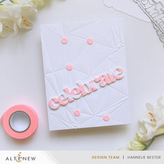 Embellishments Sparkling Peach Glitter Tape