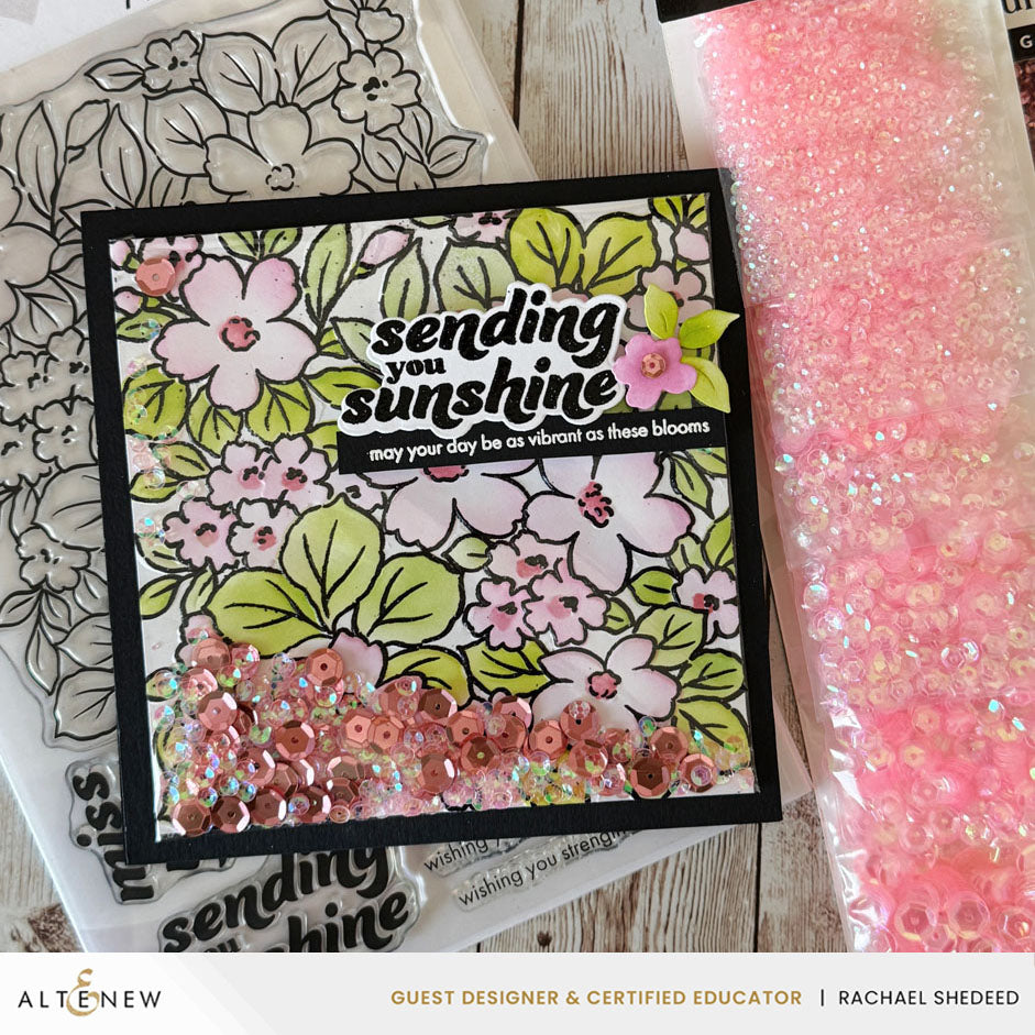 Embellishments Stellar Sequins - Peony Gold