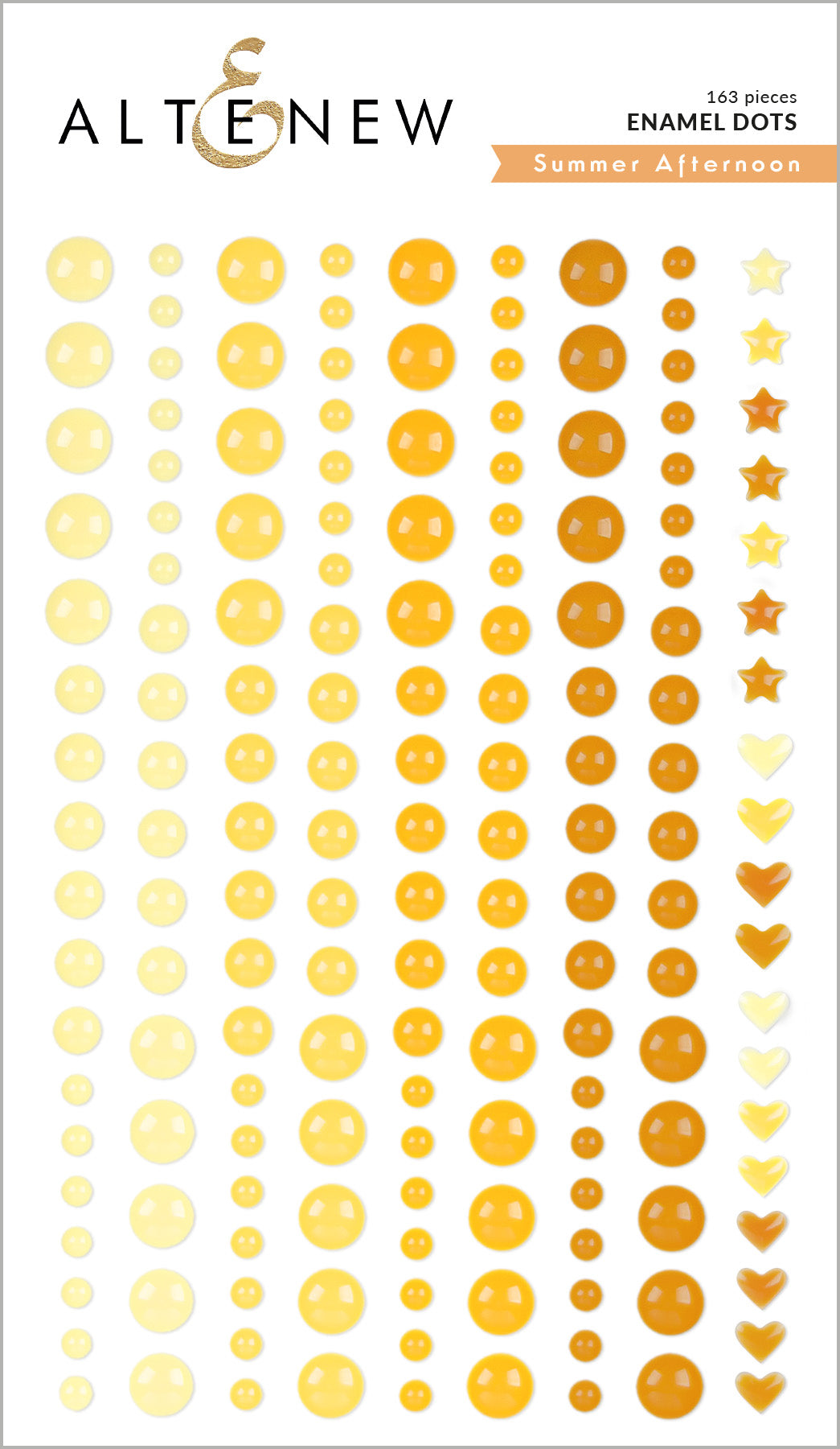 Embellishments Summer Afternoon Enamel Dots