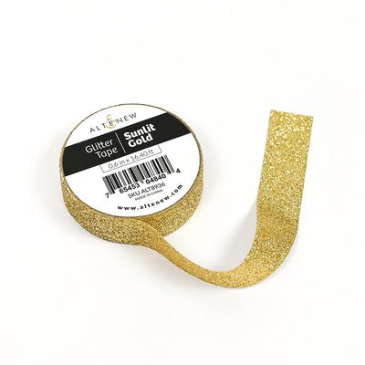 Embellishments Sunlit Gold Glitter Tape