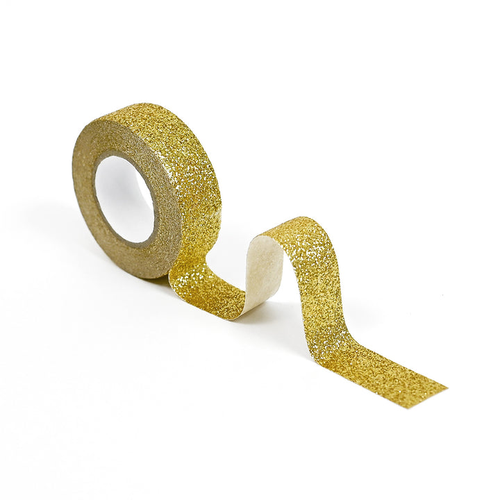Embellishments Sunlit Gold Glitter Tape