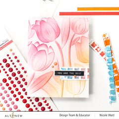 Embellishments Tea Party Enamel Dots