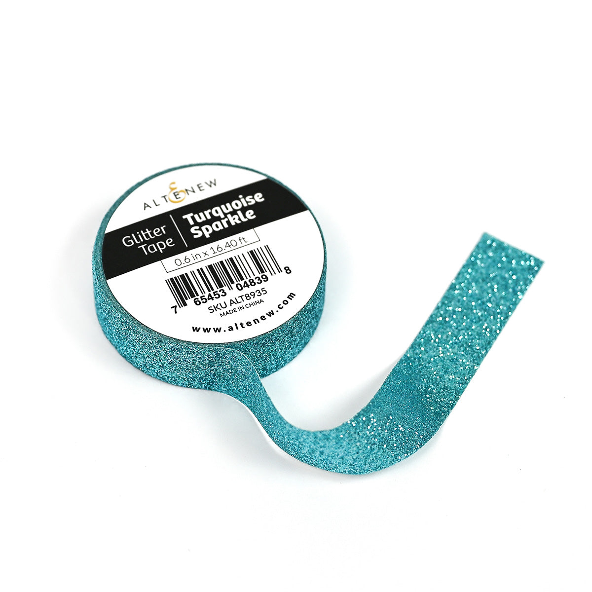 Embellishments Turquoise Sparkle Glitter Tape