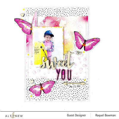 Embellishments Watercolor Butterfly Cardstock Stickers