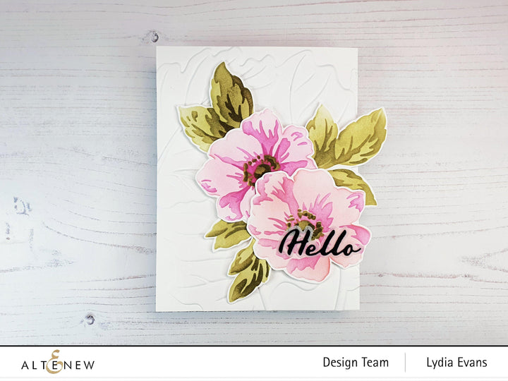 Embossing Folder Alocasia 3D Embossing Folder