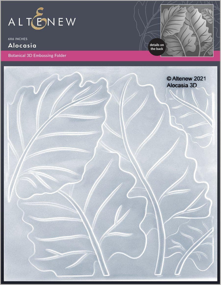 Embossing Folder Alocasia 3D Embossing Folder