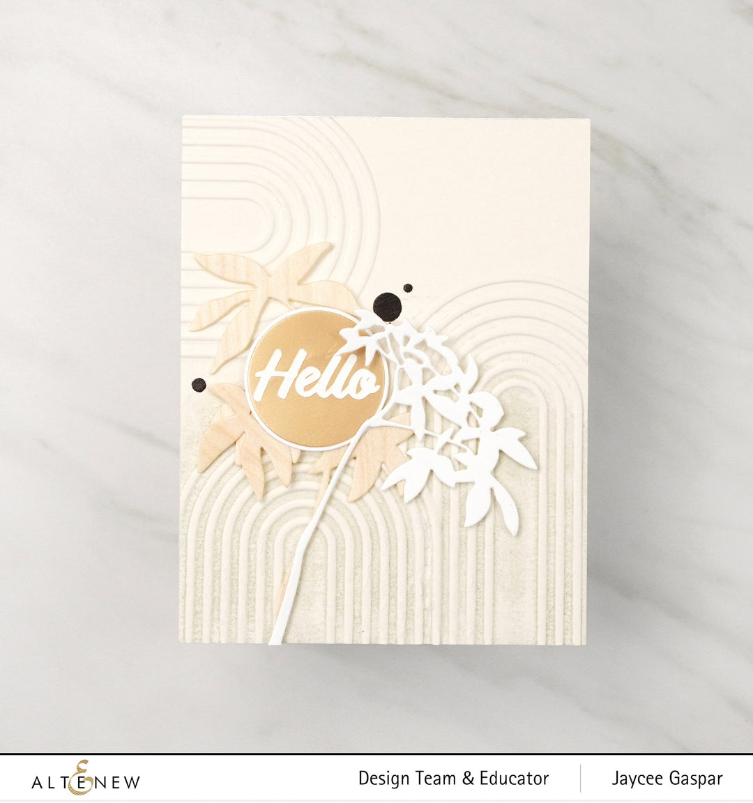 Embossing Folder Arches 3D Embossing Folder