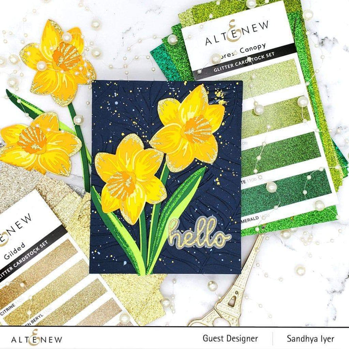 Embossing Folder Areca Palm 3D Embossing Folder