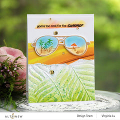 Embossing Folder Areca Palm 3D Embossing Folder