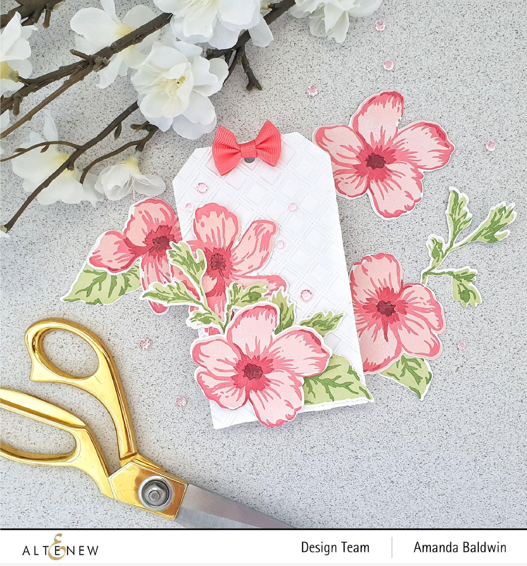 Embossing Folder Basic Plaid 3D Embossing Folder