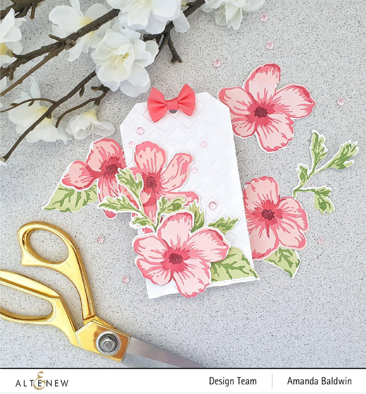 Embossing Folder Basic Plaid 3D Embossing Folder