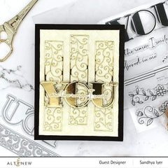 Embossing Folder Basic Plaid 3D Embossing Folder