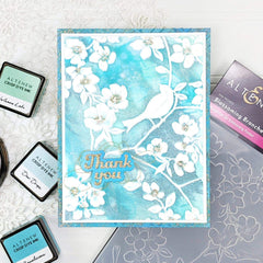 Embossing Folder Blossoming Branches 3D Embossing Folder