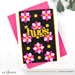 Embossing Folder Botanical Rails 3D Embossing Folder