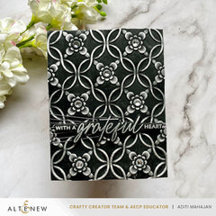 Embossing Folder Botanical Rails 3D Embossing Folder