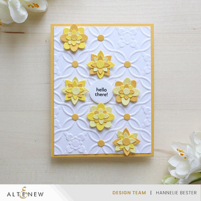 Embossing Folder Botanical Rails 3D Embossing Folder