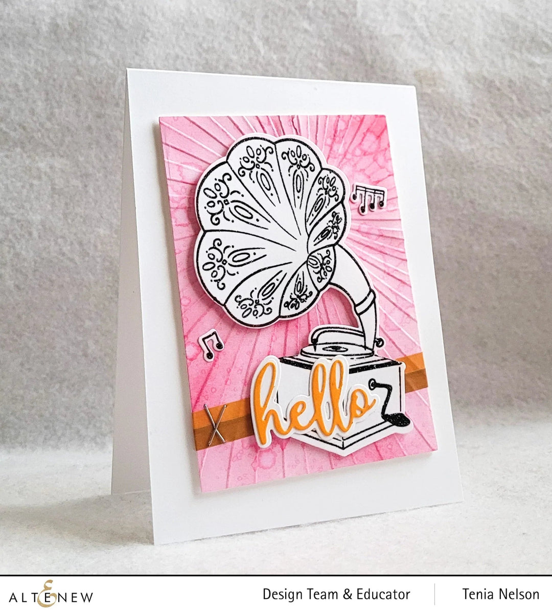 Embossing Folder Carnival Canopy 3D Embossing Folder