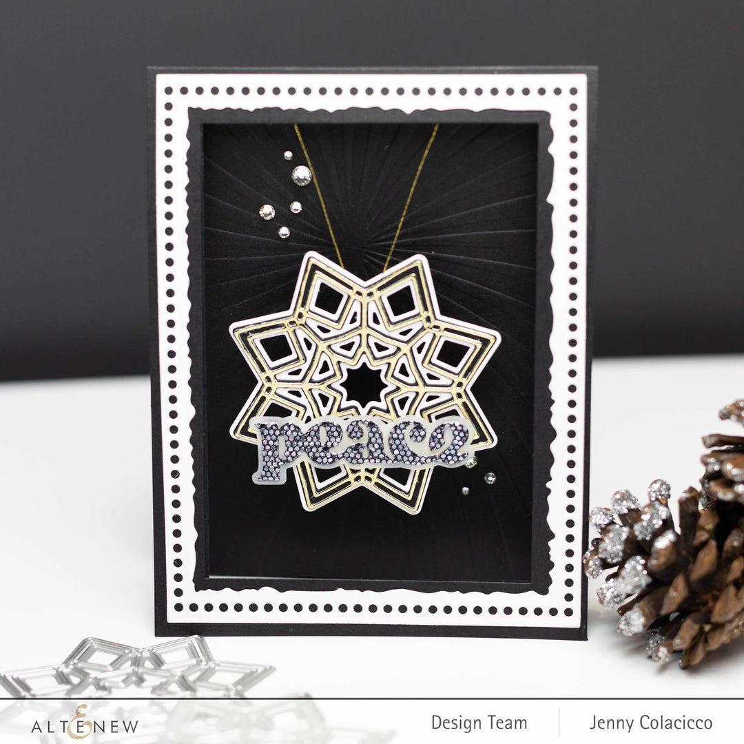 Embossing Folder Carnival Canopy 3D Embossing Folder