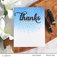 Embossing Folder Charming Mandala 3D Embossing Folder