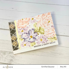 Embossing Folder Checkered Diamonds 3D Embossing Folder
